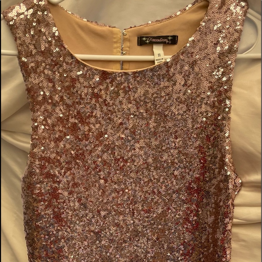 Xtraordinary size 11 sequins short dress